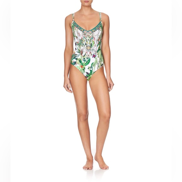 Camilla Swimwear Daintree Darling Tie Back One Piece With Trim - Picture 6 of 15
